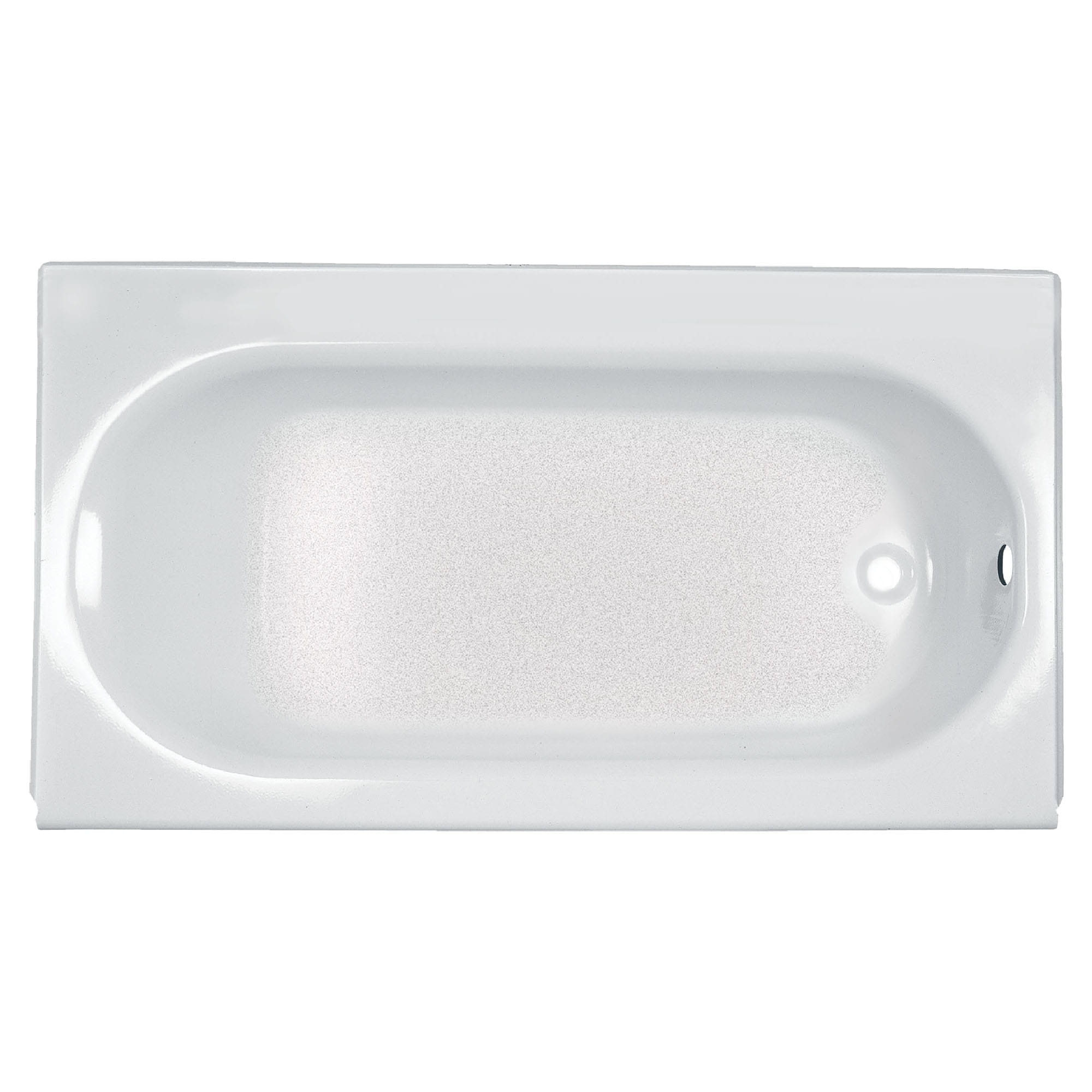 Princeton Americast 60 x 34 Inch Integral Apron Bathtub Right Hand Outlet with Luxury Ledge WHITE